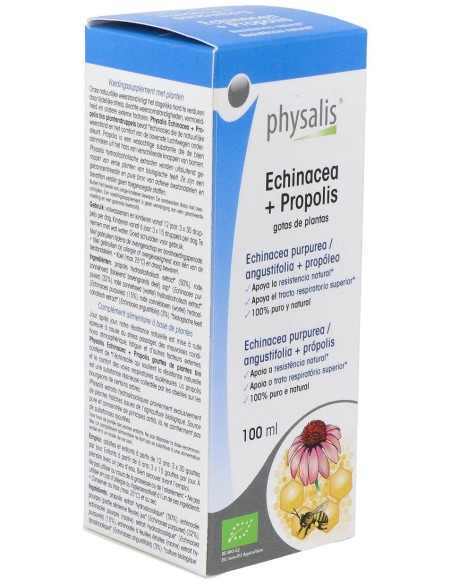 Physalis Echinacea + Propolis Extracto Hidroalcoholico Bio 100Ml