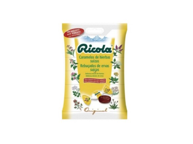 RICOLA CARAMELOS HIERBAS CON ESTEVIA SIN AZUCAR