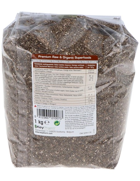 Biotona Chía Negra Semillas 1000G