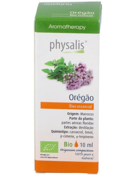 Physalis Aceite Esencial De Orégano Bio 10Ml