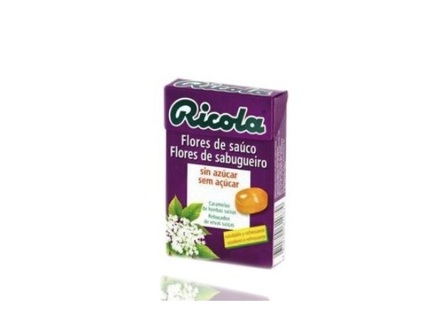 RICOLA CARAMELO FLOR SAUCO SIN AZUCAR