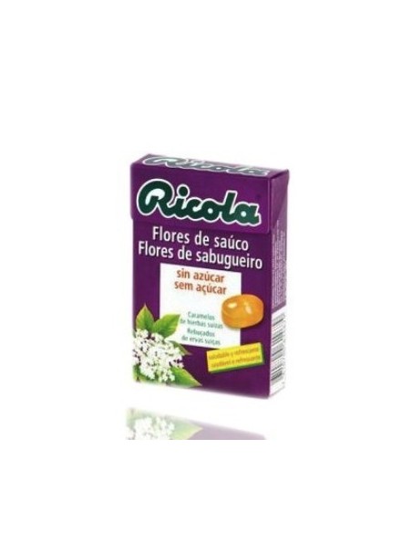 RICOLA CARAMELO FLOR SAUCO SIN AZUCAR