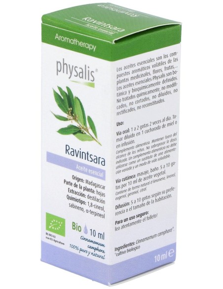 Physalis Aceite Esencial De Ravintsara Bio 10Ml