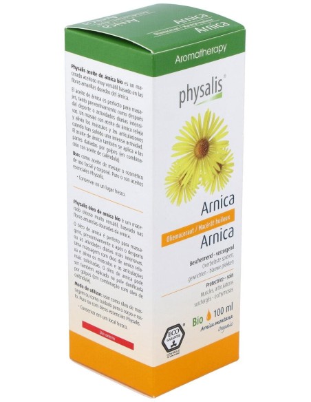 Physalis Aceite Vegetal De Arnica Bio 100Ml