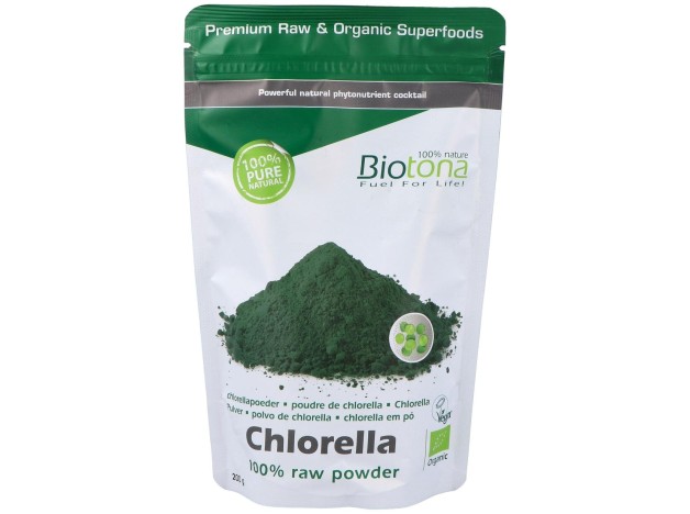 Biotona Chlorella Raw Powder Superfoods Bio 200G