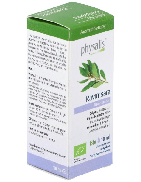 Physalis Aceite Esencial De Ravintsara Bio 10Ml