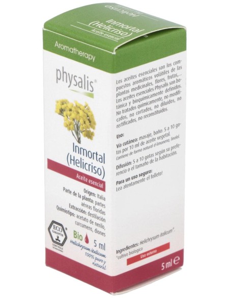 Physalis Aceite Esencial De Helicriso Bio 5Ml