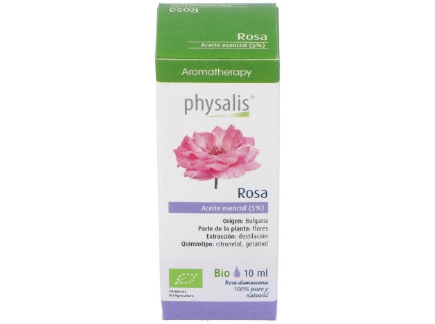 Physalis Aceite Esencial De Rosa Bio 5% 10 Ml