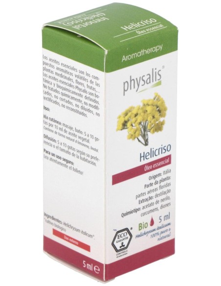 Physalis Aceite Esencial De Helicriso Bio 5Ml