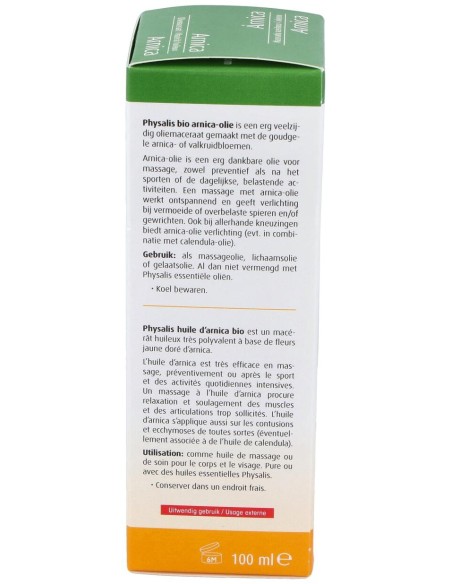 Physalis Aceite Vegetal De Arnica Bio 100Ml