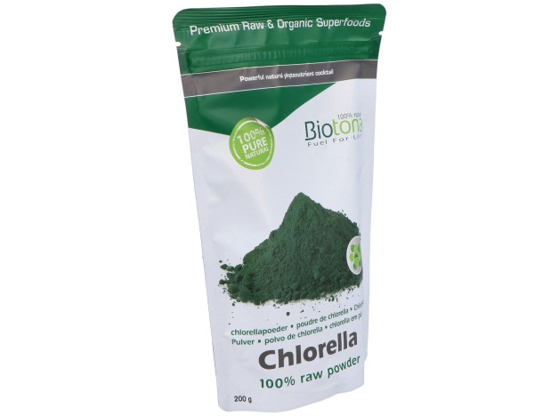 Biotona Chlorella Raw Powder Superfoods Bio 200G