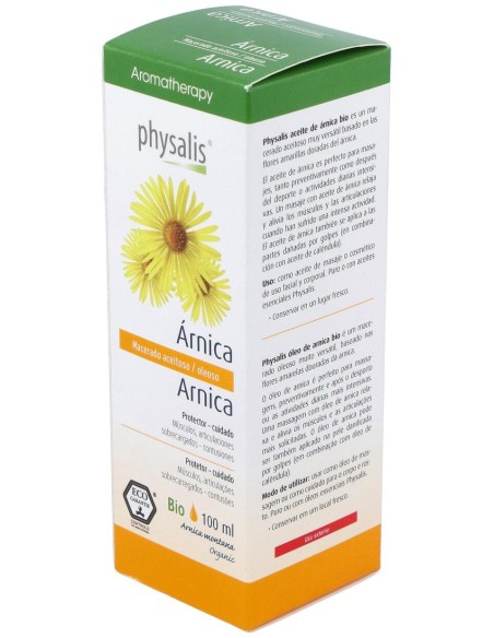 Physalis Aceite Vegetal De Arnica Bio 100Ml