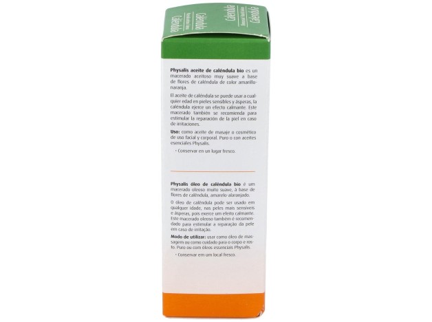 Physalis Aceite Vegetal De Calendula Bio 100Ml