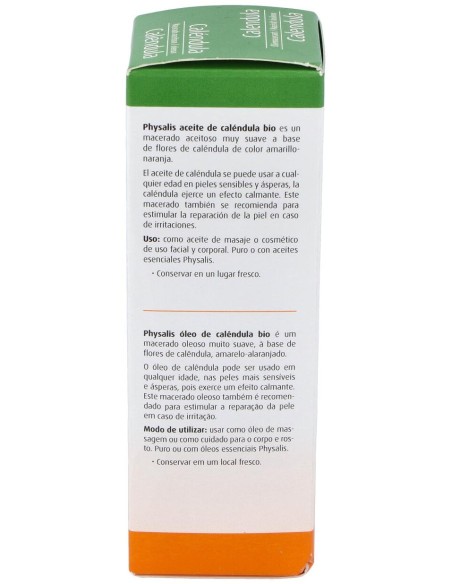 Physalis Aceite Vegetal De Calendula Bio 100Ml