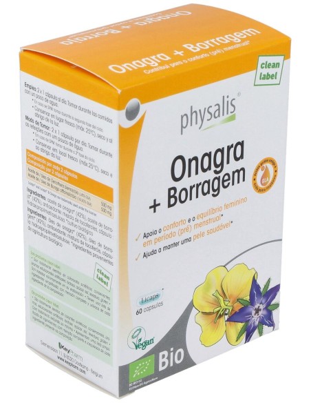 Onagra+Borraja 60Licaps. Bio