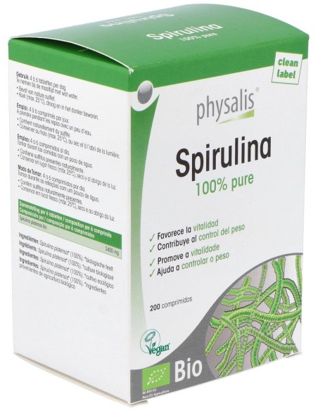 Espirulina 200Comp. Bio