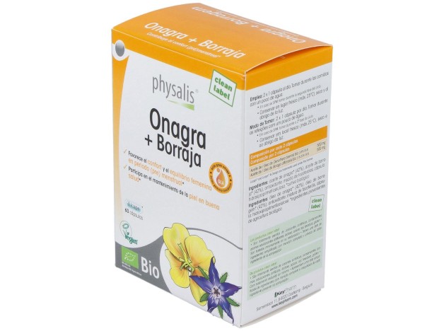 Onagra+Borraja 60Licaps. Bio