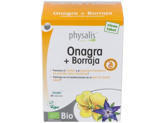 Onagra+Borraja 60Licaps. Bio