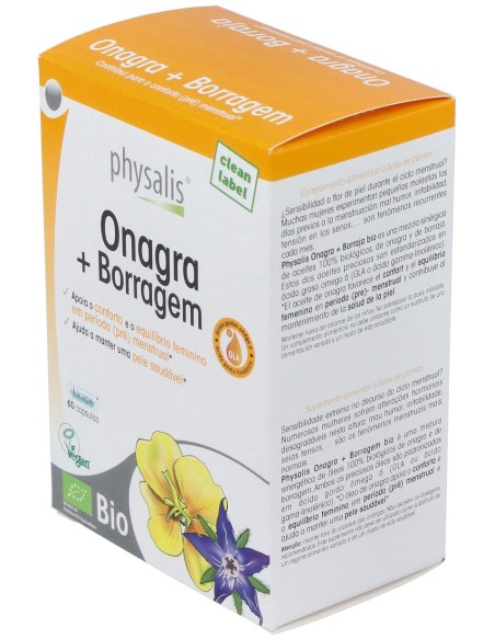 Onagra+Borraja 60Licaps. Bio