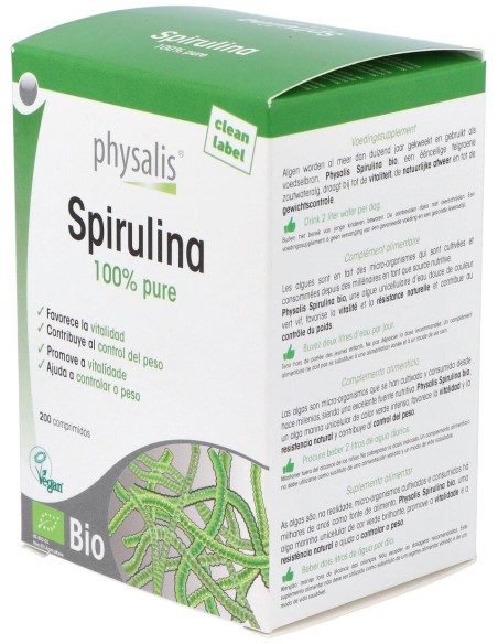 Espirulina 200Comp. Bio