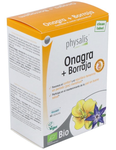 Onagra+Borraja 60Licaps. Bio