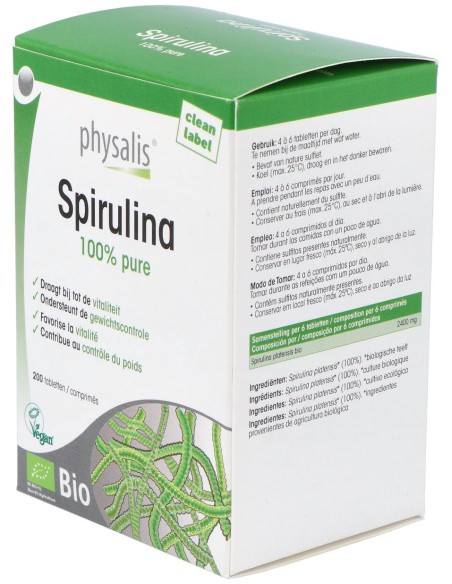 Espirulina 200Comp. Bio