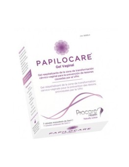 PAPILOCARE GEL VAGINAL 7 CANULAS 5 ML