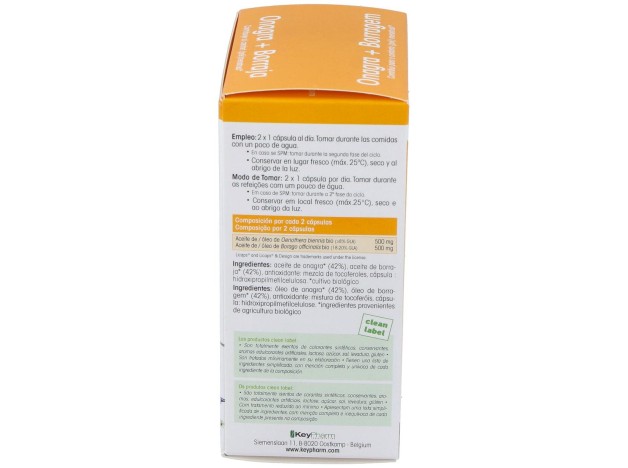 Onagra+Borraja 60Licaps. Bio