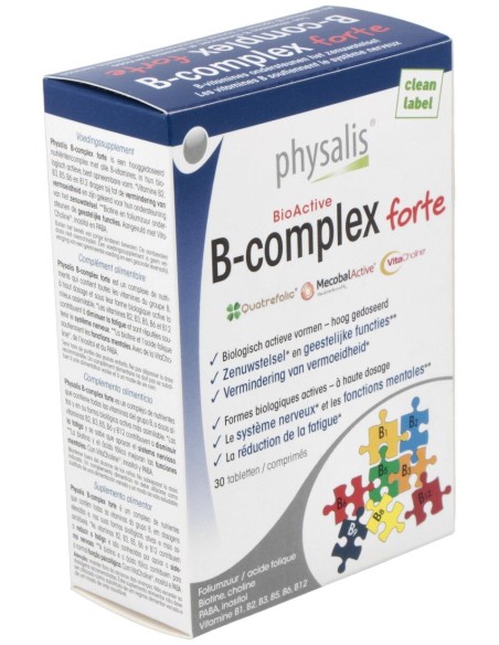 Physalis Vitamina B Complex Forte 30Comp