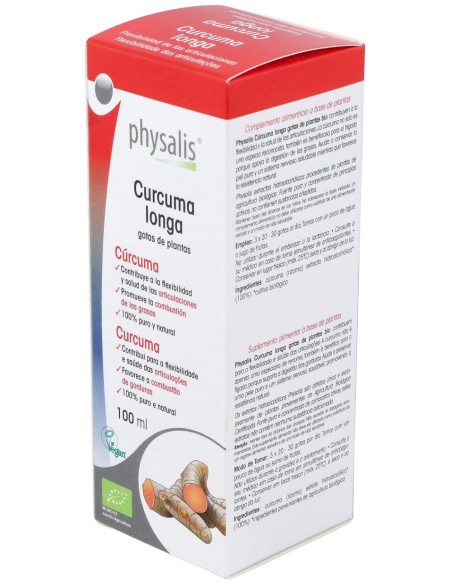 Curcuma Longa Extracto 100Ml. Bio