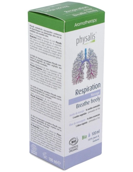 Respiration Respira Libre Aceite Masaje 100Ml. Bio