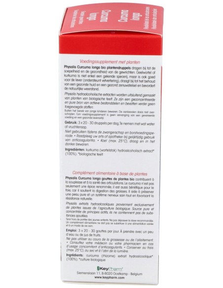 Curcuma Longa Extracto 100Ml. Bio