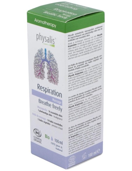 Respiration Respira Libre Aceite Masaje 100Ml. Bio