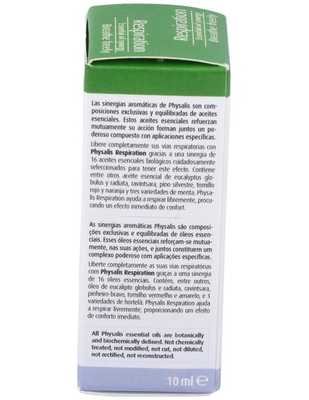 Respiration Sinergia Aceite Esencial 10Ml. Bio