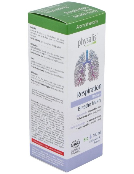 Respiration Respira Libre Aceite Masaje 100Ml. Bio