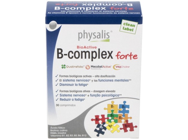 Physalis Vitamina B Complex Forte 30Comp