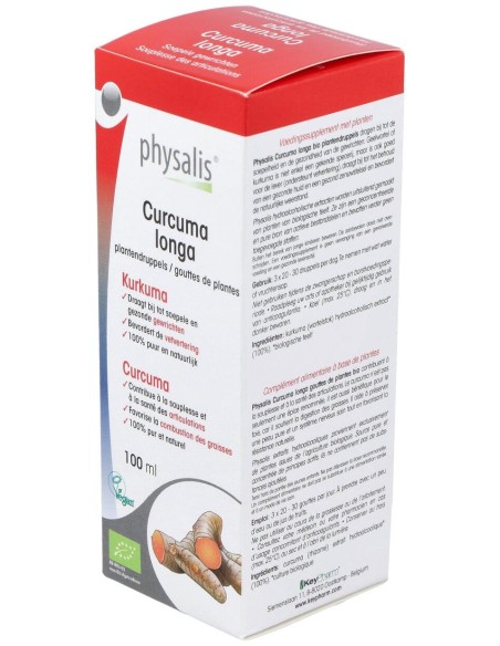 Curcuma Longa Extracto 100Ml. Bio
