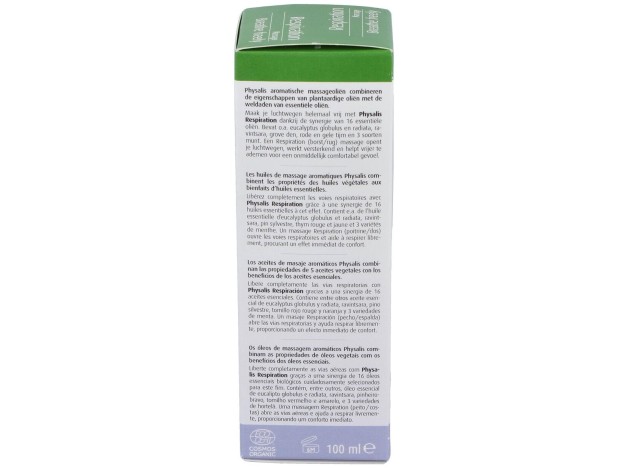 Respiration Respira Libre Aceite Masaje 100Ml. Bio