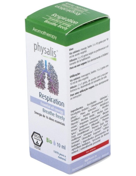 Respiration Sinergia Aceite Esencial 10Ml. Bio