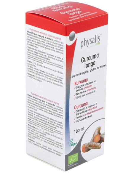 Curcuma Longa Extracto 100Ml. Bio