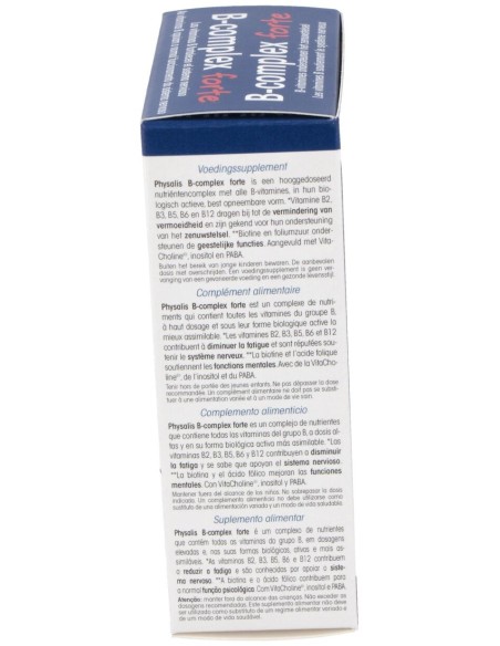 Physalis Vitamina B Complex Forte 30Comp
