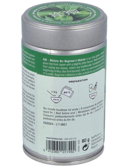 Biotona Beginner'S Matcha 80G