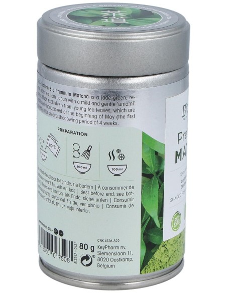 Biotona Té Matcha Premium Polvo Bio 80G