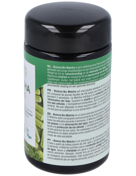 Biotona Té Matcha Bio 100Caps