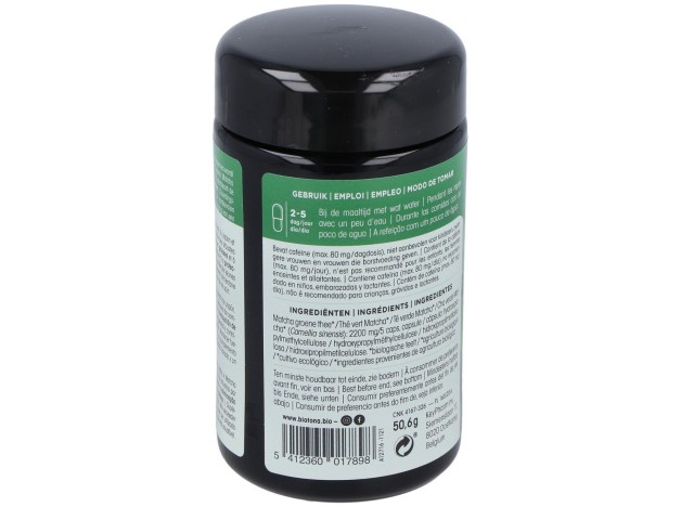 Biotona Té Matcha Bio 100Caps