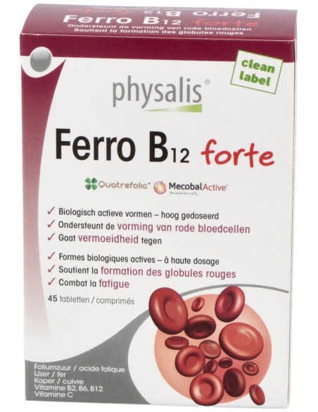 Physalis Ferro B12 Forte 60Comp