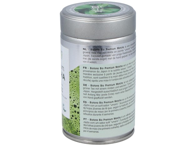 Biotona Té Matcha Premium Polvo Bio 80G