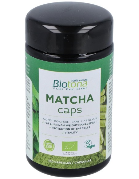 Biotona Té Matcha Bio 100Caps
