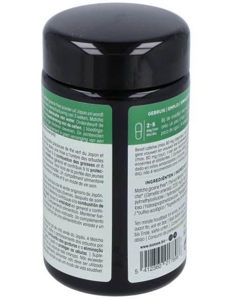 Biotona Té Matcha Bio 100Caps