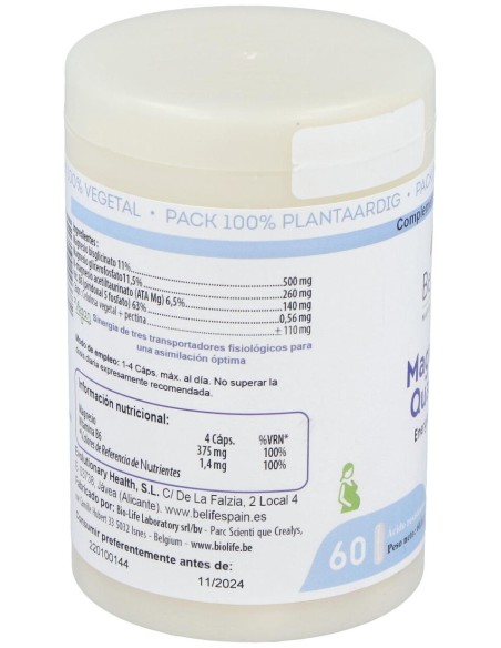 Magnesium Quatro 900 60Cap.